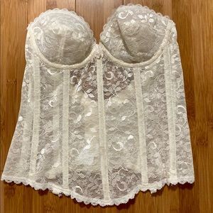 White Lace Corset